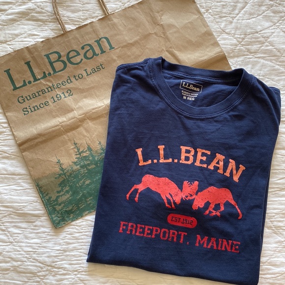 LL Bean Organic Cotton Tshirt - Picture 9 of 9